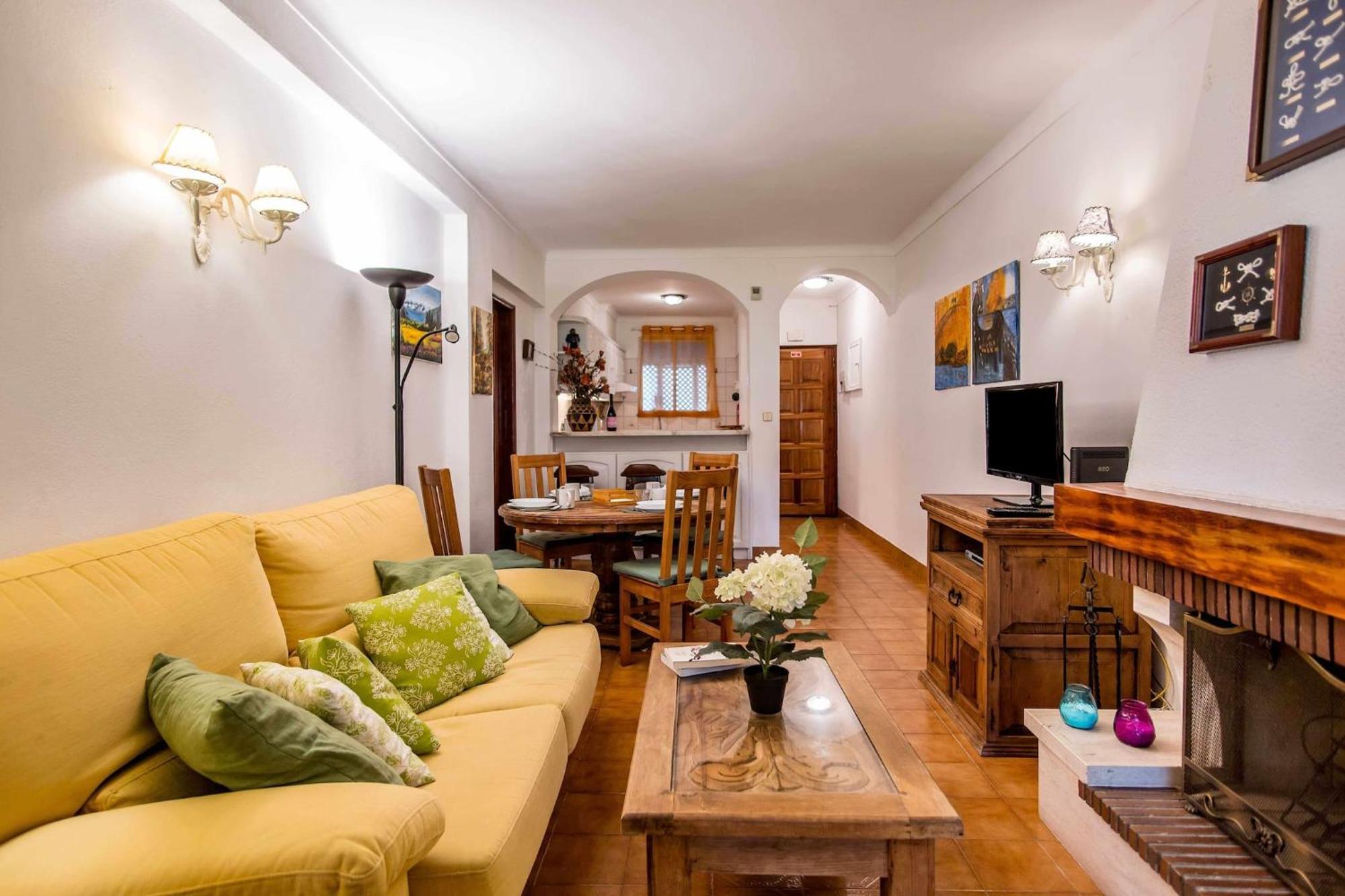 Casa Falesia T2 - Garden View - 5 Min From The Beach - Wifi Olhos de Agua  Exterior foto
